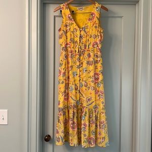 Nanette leopore yellow sundress